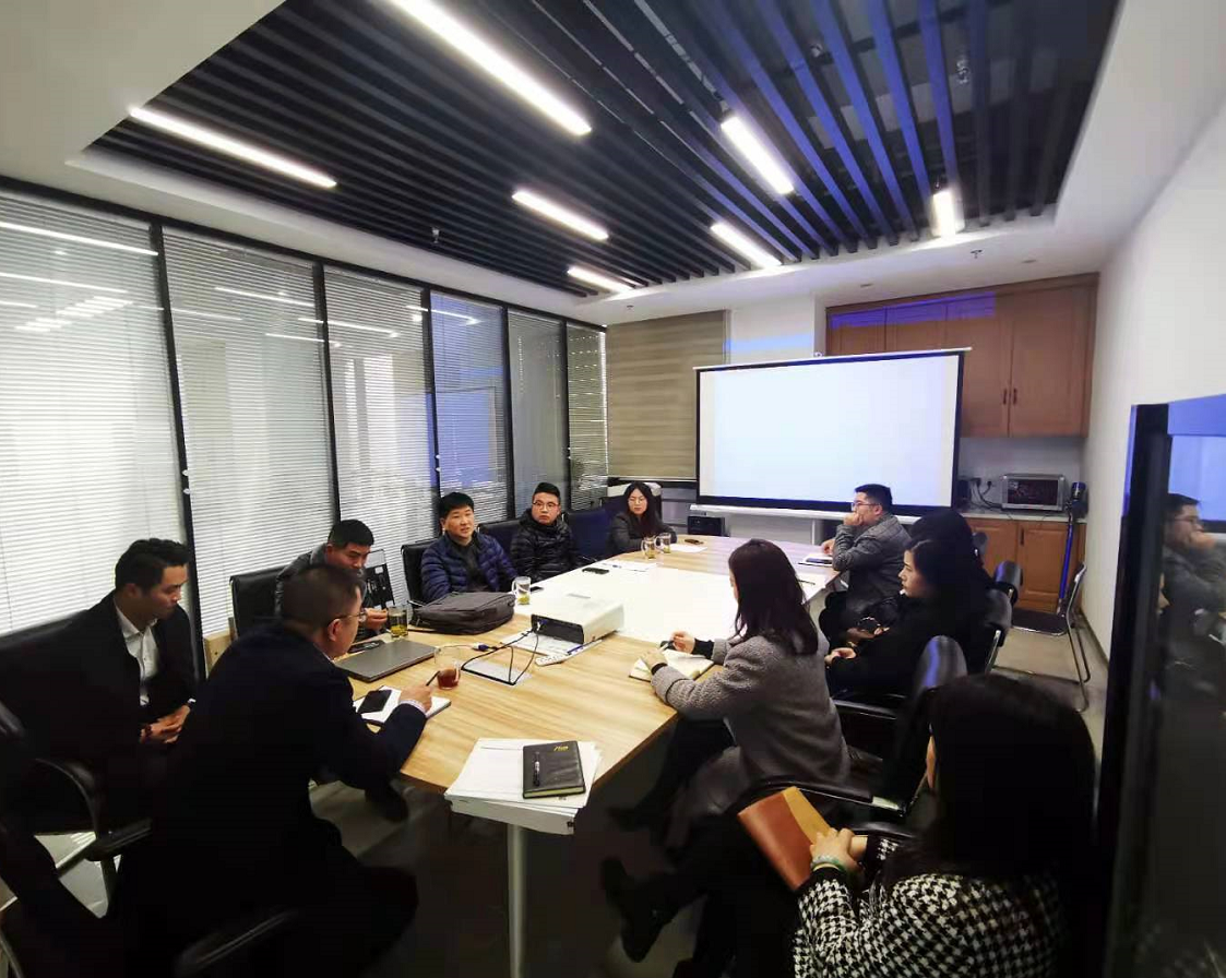 Oriental Shenghua Company Invited Oriental Yuhong Company to  Conduct Internal Training And Studying Activity